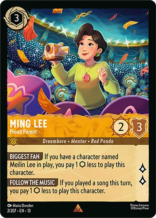 Ming Lee - Proud Parent - Disney Lorcana