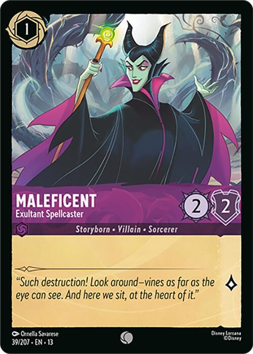 Maleficent - Exultant Spellcaster - Disney Lorcana