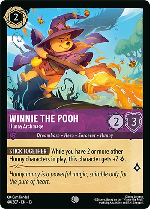 Winnie the Pooh - Hunny Archmage - Disney Lorcana