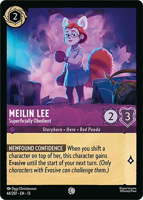 Meilin Lee - Superficially Obedient - Disney Lorcana