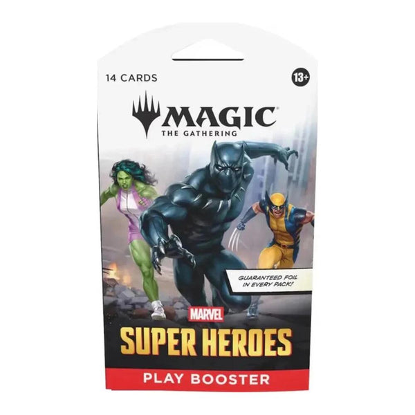 Marvel Super Heroes - Sleeved Play Booster Pack - Magic: The Gathering