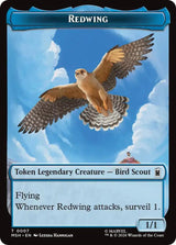 Redwing // Zabu Double-Sided Token (MSH 7 // 16) - Magic: The Gathering