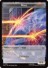 Wall // Moloid Double-Sided Token - Magic: The Gathering