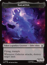 Galactus // Squirrel Double-Sided Token (MSH 8 // 14) - Magic: The Gathering