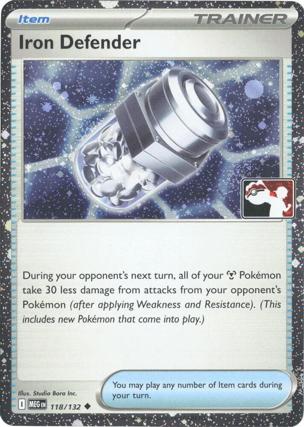 Iron Defender - 118/132 (Cosmos Holo) - Pokémon