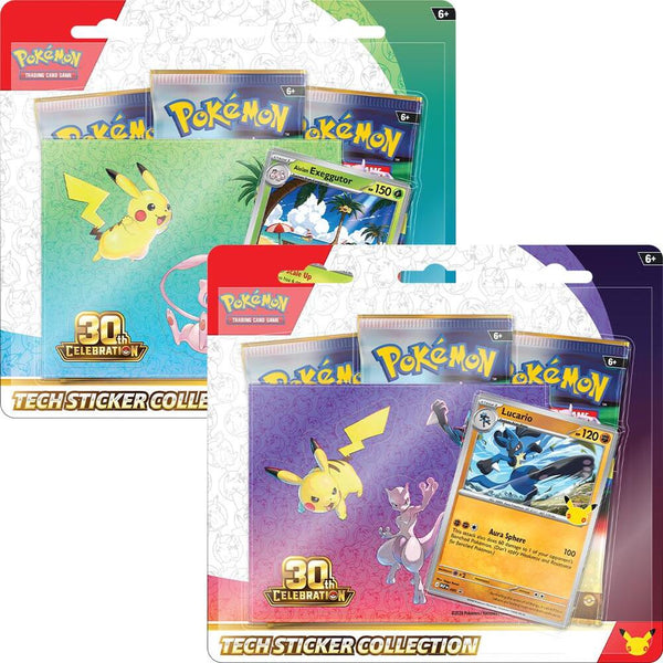 30th Celebration Tech Sticker Collection [Set of 2] (30C) - Pokémon