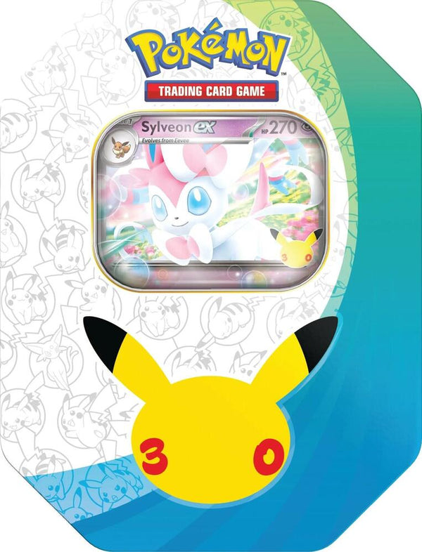 30th Celebration ex Tin [Sylveon ex] - Pokémon
