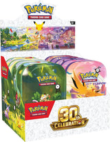 30th Celebration Mini Tin Display - Pokémon