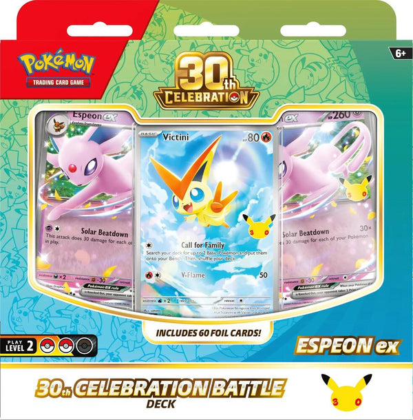 30th Celebration Battle Deck [Espeon ex] - Pokémon