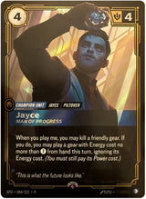 Jayce, Man of Progress (OPP 084/221) - Riftbound: League of Legends TCG