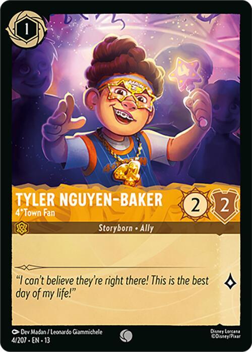 Tyler Nguyen-Baker - 4*Town Fan - Disney Lorcana