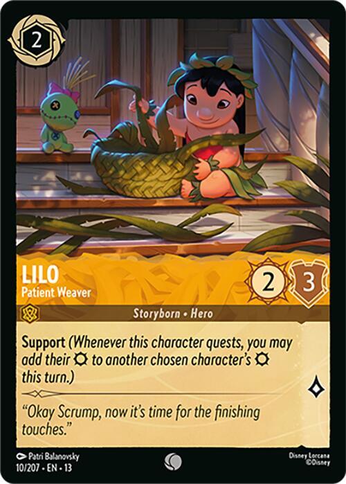 Lilo - Patient Weaver - Disney Lorcana