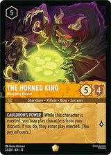 The Horned King - Merciless Master - Disney Lorcana