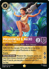 Pocahontas & Meeko - Adventurous Friends - Disney Lorcana
