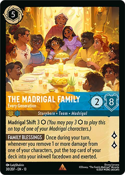 The Madrigal Family - Every Generation - Disney Lorcana