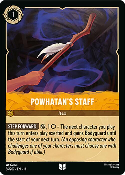 Powhatan's Staff - Disney Lorcana