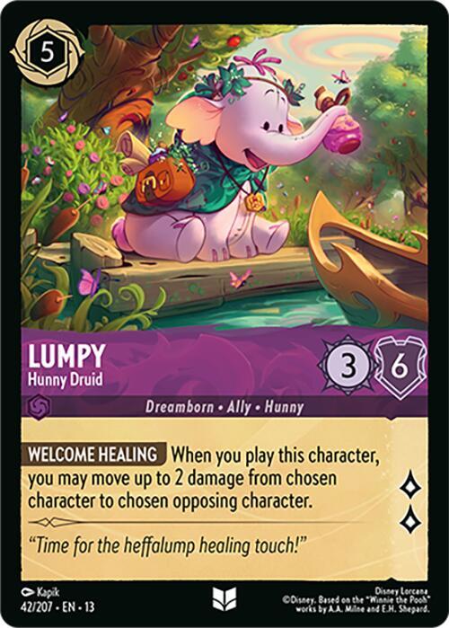 Lumpy - Hunny Druid - Disney Lorcana