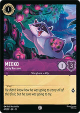 Meeko - Lucky Raccoon - Disney Lorcana