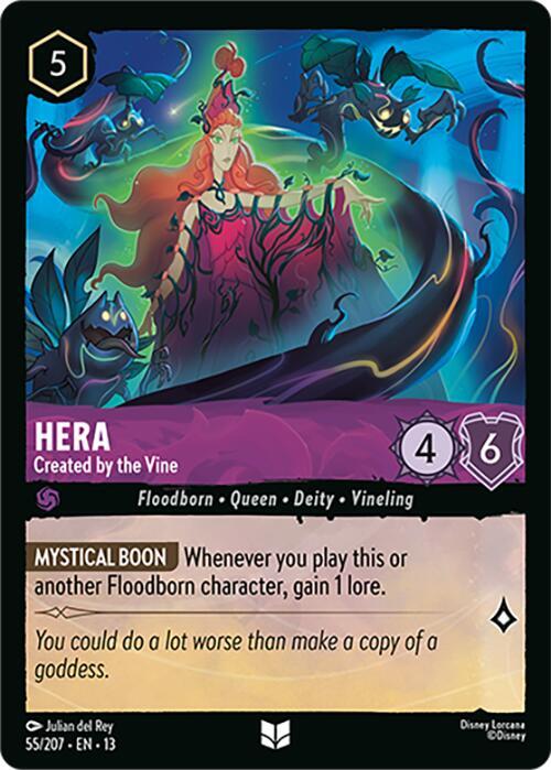 Hera - Created by the Vine - Disney Lorcana