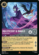 Maleficent & Diablo - Evil Incarnate - Disney Lorcana