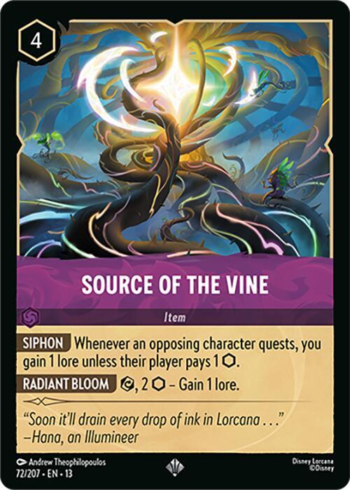 Source of the Vine - Disney Lorcana
