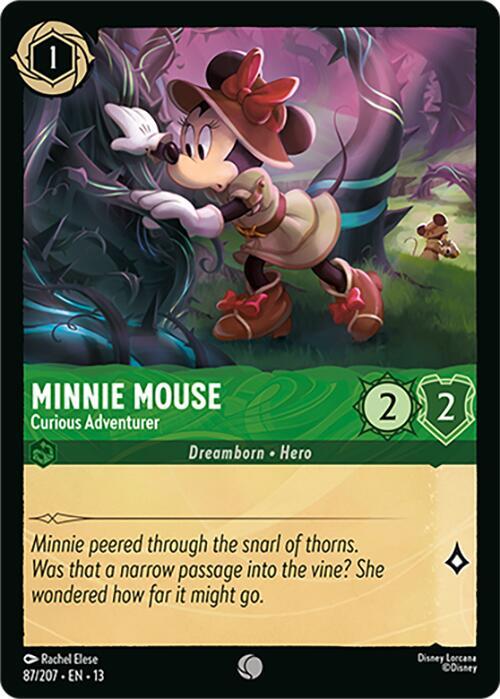 Minnie Mouse - Curious Adventurer - Disney Lorcana