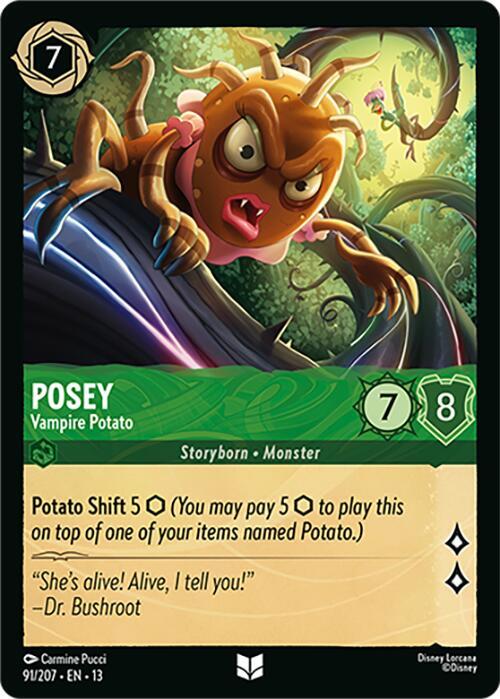 Posey - Vampire Potato - Disney Lorcana