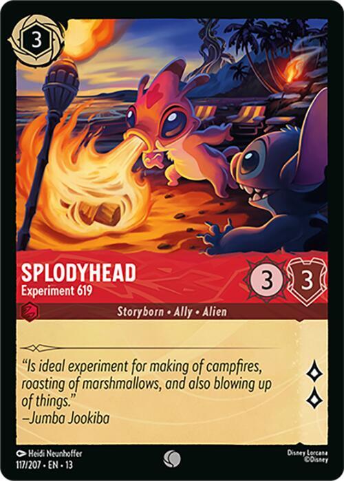 Splodyhead - Experiment 619 - Disney Lorcana