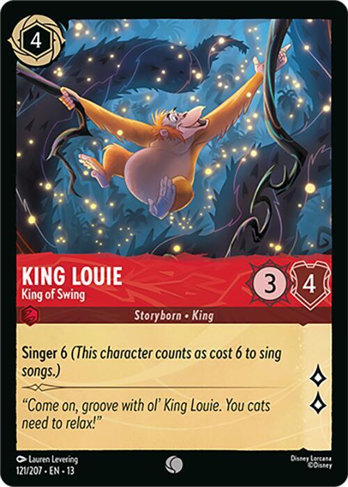 King Louie - King of Swing - Disney Lorcana