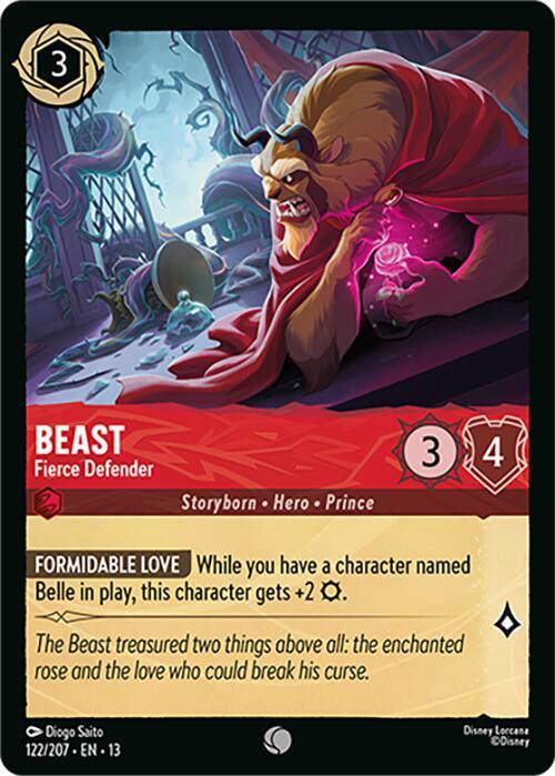 Beast - Fierce Defender - Disney Lorcana