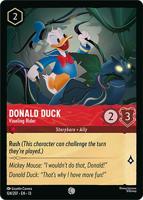 Donald Duck - Vineling Rider - Disney Lorcana