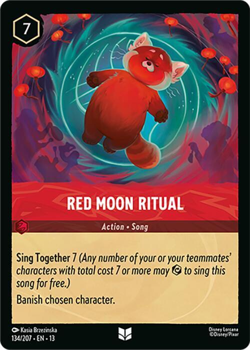 Red Moon Ritual - Disney Lorcana