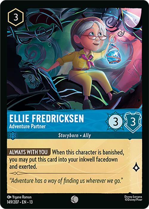 Ellie Fredricksen - Adventure Partner - Disney Lorcana