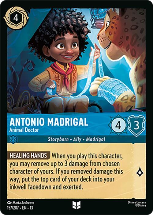 Antonio Madrigal - Animal Doctor - Disney Lorcana
