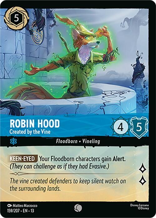 Robin Hood - Created by the Vine (Foil) - Disney Lorcana
