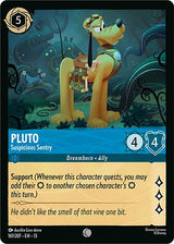 Pluto - Suspicious Sentry - Disney Lorcana