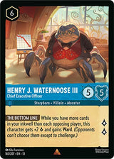 Henry J. Waternoose III - Chief Executive Officer - Disney Lorcana
