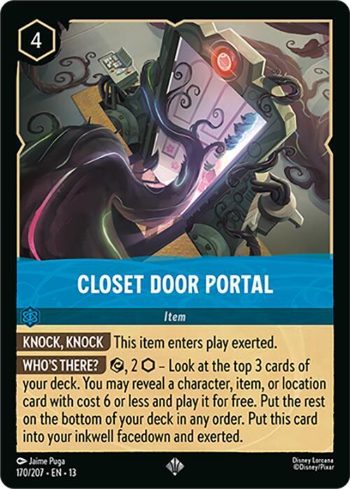 Closet Door Portal - Disney Lorcana
