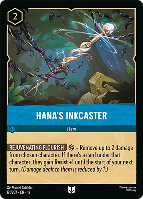 Hana's Inkcaster - Disney Lorcana