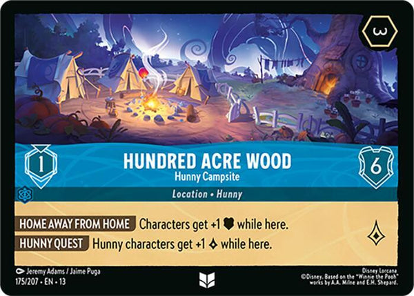Hundred Acre Wood - Hunny Campsite - Disney Lorcana