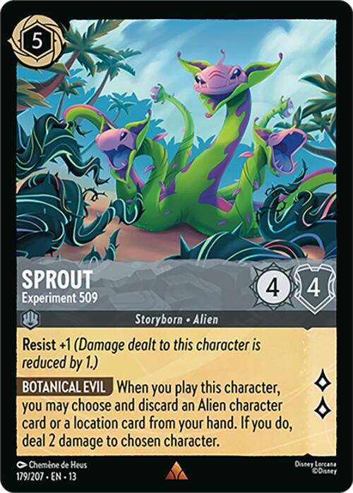 Sprout - Experiment 509 - Disney Lorcana