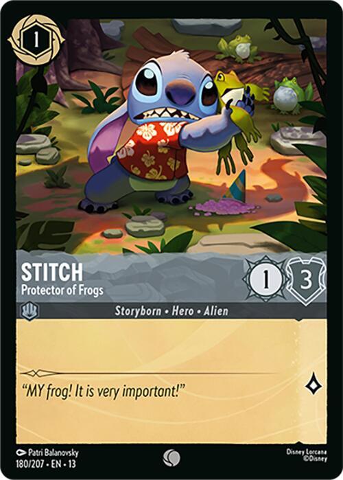Stitch - Protector of Frogs - Disney Lorcana