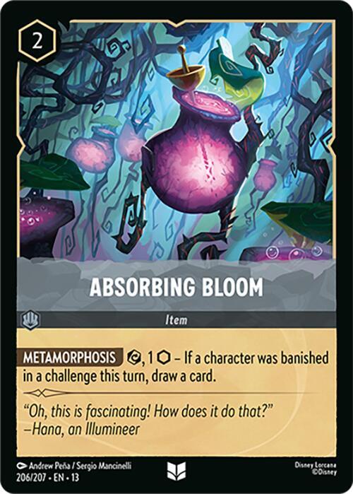 Absorbing Bloom - Disney Lorcana