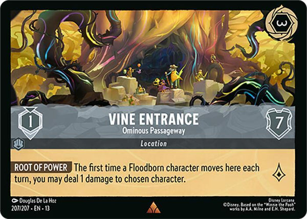 Vine Entrance - Ominous Passageway - Disney Lorcana