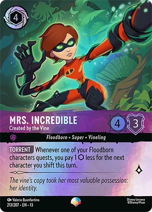 Mrs. Incredible - Created by the Vine (Epic) - Disney Lorcana