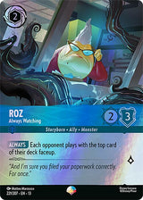 Roz - Always Watching (Epic) - Disney Lorcana