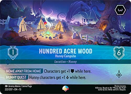 Hundred Acre Wood - Hunny Campsite (Epic) - Disney Lorcana