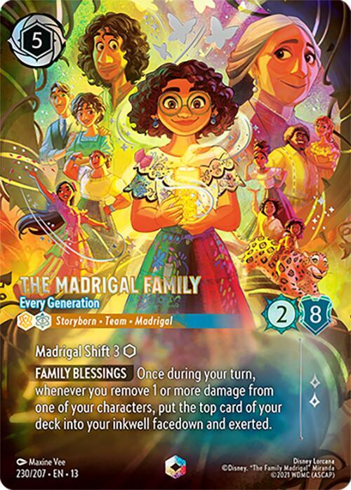 The Madrigal Family - Every Generation (Enchanted) - Disney Lorcana