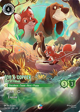 Tod & Copper - Best of Friends (Enchanted) - Disney Lorcana