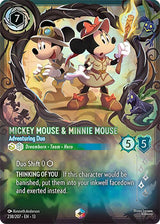 Mickey Mouse & Minnie Mouse - Adventuring Duo (Enchanted) - Disney Lorcana